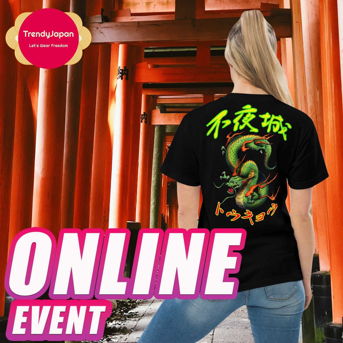 About Holding an Online Event | Online Clothing Shop