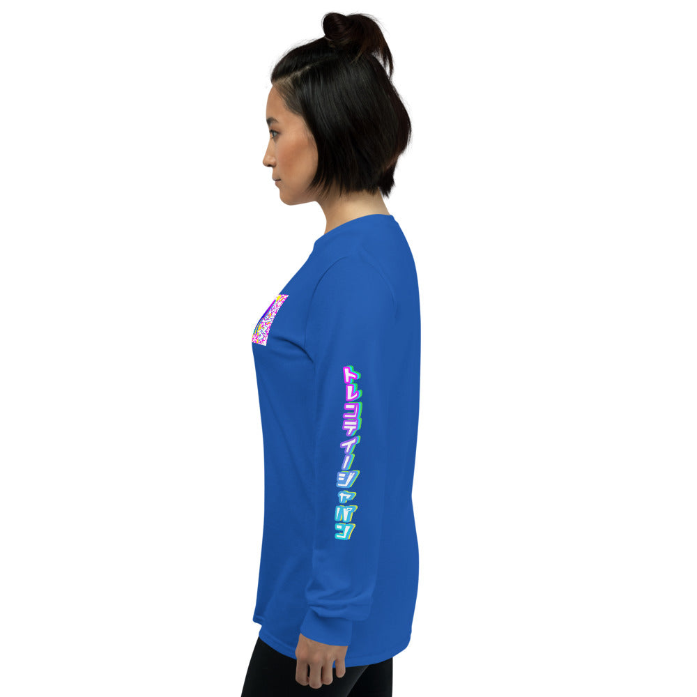 Unisex L/S T Psyche Royal Blue | Online Clothing in Japan TRENDYJAPAN - TrendyJapan