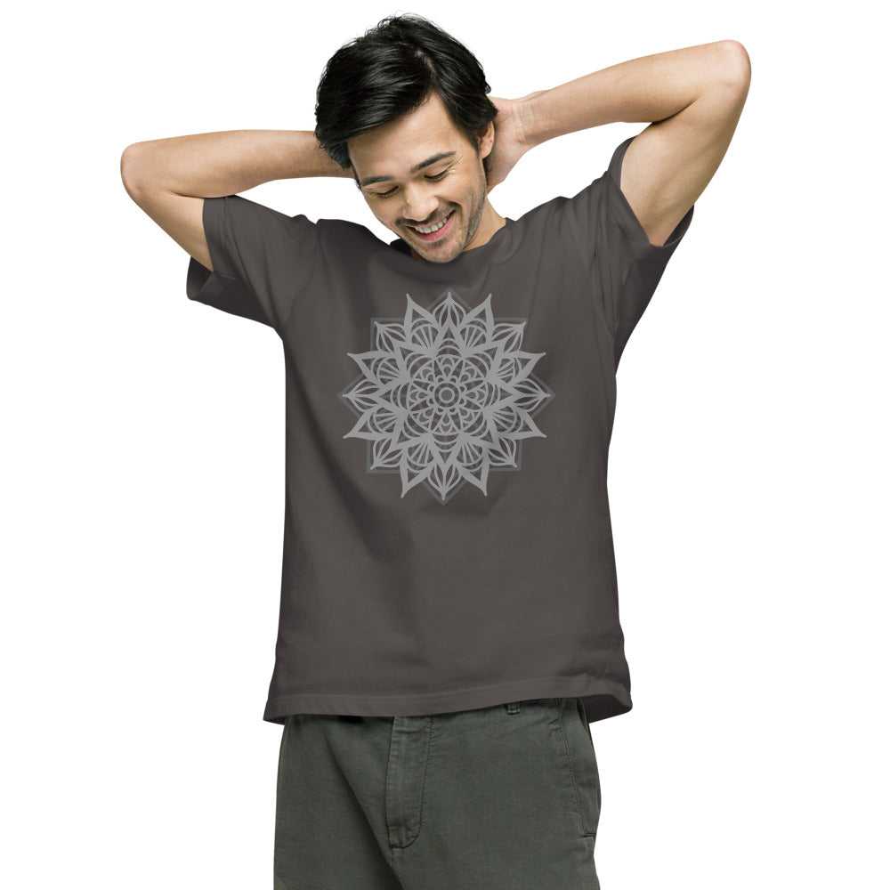 East Asia Unisex T Grey Mandala | Online Clothing TRENDYJAPAN - TrendyJapan