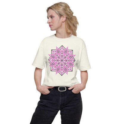 East Asia Unisex T Pink Mandala | Online Clothing TRENDYJAPAN - TrendyJapan