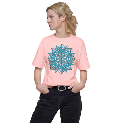East Asia Unisex T Blue Mandala | Online Clothing TRENDYJAPAN - TrendyJapan