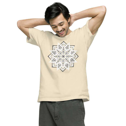 East Asia Unisex T White Mandala | Online Clothing TRENDYJAPAN - TrendyJapan