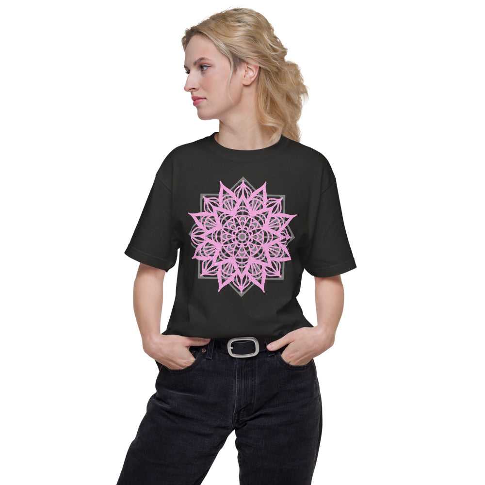 East Asia Unisex T Pink Mandala | Online Clothing TRENDYJAPAN - TrendyJapan