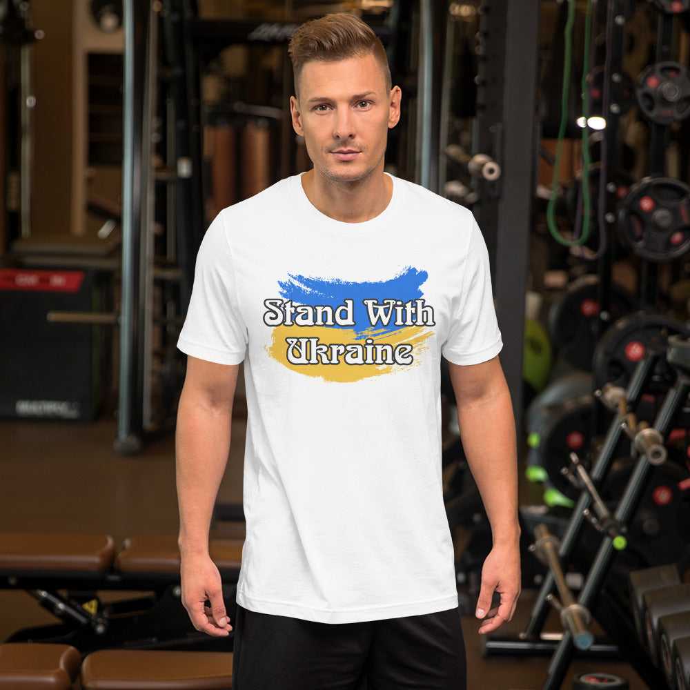 S/S Unisex T Stand with Ukraine | Online Clothing Shop - TrendyJapan